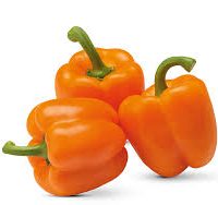 poivron orange de la ferme