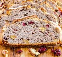 pain noix et canneberges